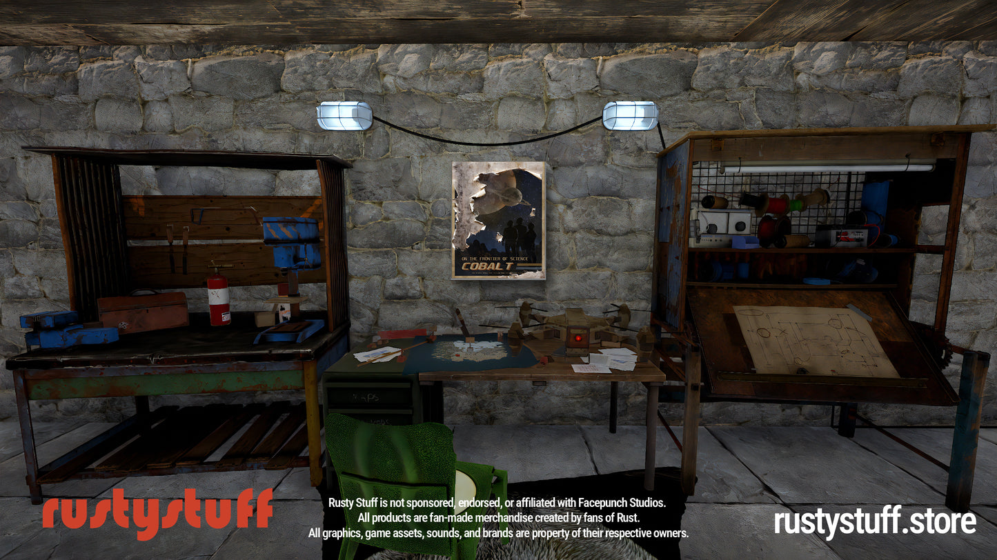 Cobalt Science | Metal Poster