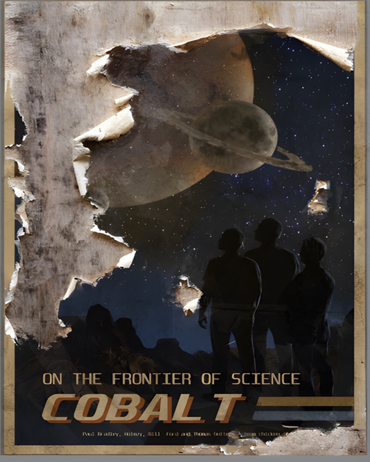 Cobalt Science | Metal Poster
